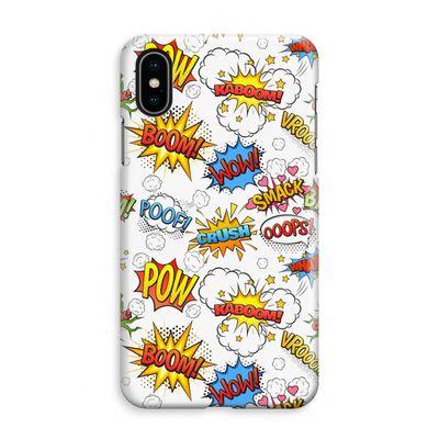 Pow Smack: iPhone XS Max Volledig Geprint Hoesje