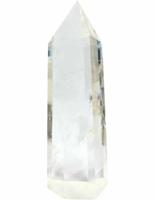 Bergkristal punt groot Brazilië omgesmolten gewicht 2152 gram - thumbnail