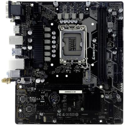 BioStar Z690MX2-E D4 Moederbord Vormfactor Micro-ATX Moederbord chipset Intel® Z690