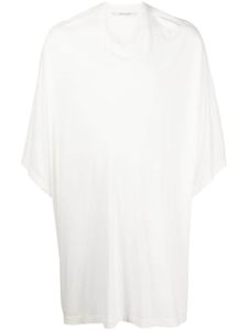 Julius t-shirt en coton à épaules tombantes - Blanc