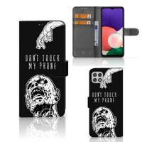 Portemonnee Hoesje Samsung Galaxy A22 5G Zombie - thumbnail