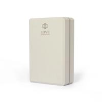Love Generation Foam Yogablok - Wonderful White