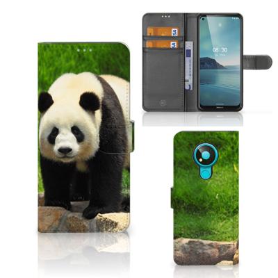 Nokia 3.4 | Telefoonhoesje | Met pasjeshouder | Panda