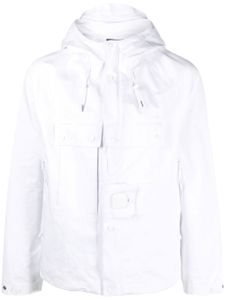 C.P. Company veste zippée à capuche - Blanc