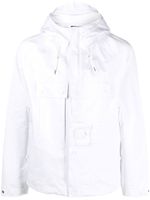 C.P. Company veste zippée à capuche - Blanc - thumbnail