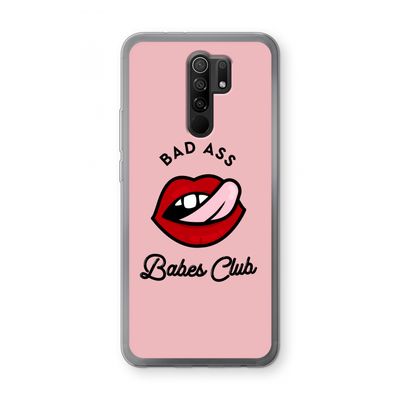 Badass Babes Club: Xiaomi Redmi 9 Transparant Hoesje