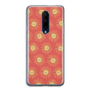 Zon: OnePlus 7 Pro Transparant Hoesje