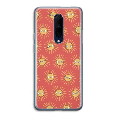 Zon: OnePlus 7 Pro Transparant Hoesje
