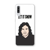 Let It Snow: Samsung Galaxy A70 Transparant Hoesje
