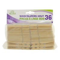 Wasknijpers hout %C3%A0 36st