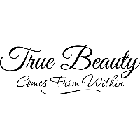 True Beauty - Muursticker - thumbnail