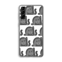 Cats: Samsung Galaxy S21 Plus Transparant Hoesje