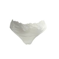 AMBRA Lingerie Slips SILK Brazilian creme 1279 - thumbnail