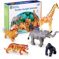 Learning Resources Jungle dieren Jumbo 5 stuks