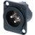 Neutrik NC3MD-LX-HA-BAG Chass. Con. Male 3POLE HA XLR 3-polig chassisdeel male