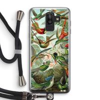 Haeckel Trochilidae: Samsung Galaxy J8 (2018) Transparant Hoesje met koord