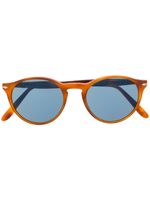 Persol lunettes de soleil à monture ronde - Marron - thumbnail