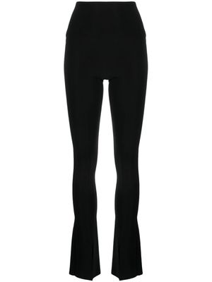 Norma Kamali legging Spat à taille haute - Noir