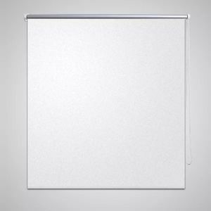 VidaXL Rolgordijn verduisterend 40 x 100 cm wit