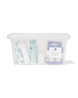 HEMA Opbergbox Tokyo transparant 5L recycled