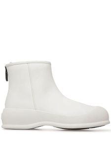Bally bottines en daim Carsey à fermeture zippée - Blanc