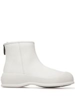Bally bottines en daim Carsey à fermeture zippée - Blanc