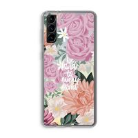 Kindness matters: Samsung Galaxy S21 Plus Transparant Hoesje