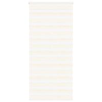 VidaXL Zebra rolgordijn 110x230 cm stofbreedte 105,9 cm marmerbeige