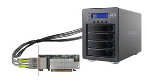 Highpoint SSD6540 behuizing voor opslagstations SDD-behuizing Zwart 2.5"