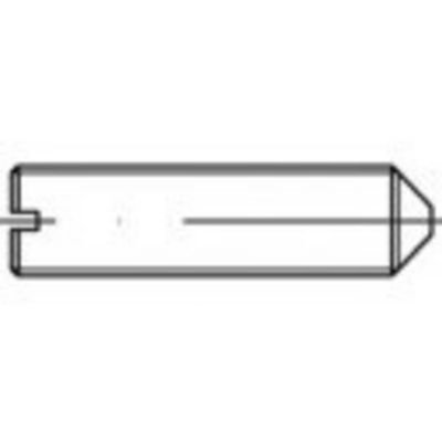 TOOLCRAFT TO-5448159 Draadpen M3 4 mm Messing 100 stuk(s)