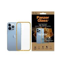 iPhone 13 Pro PanzerGlass ClearCase Antibacterieel Hoesje - Oranje / Doorzichtig