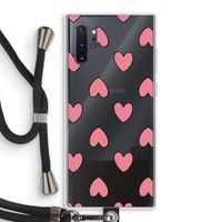Ondersteboven verliefd: Samsung Galaxy Note 10 Plus Transparant Hoesje met koord