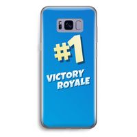 Victory Royale: Samsung Galaxy S8 Plus Transparant Hoesje