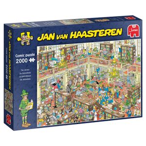 Jan van Haasteren – De Bibliotheek Puzzel 2000 Stukjes