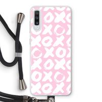 XOXO: Samsung Galaxy A70 Transparant Hoesje met koord