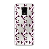 Musketon Unicorn: Xiaomi Redmi Note 10 Lite Transparant Hoesje