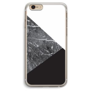 Combinatie marmer: iPhone 6 Plus / 6S Plus Transparant Hoesje