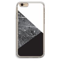 Combinatie marmer: iPhone 6 Plus / 6S Plus Transparant Hoesje
