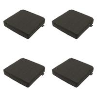 Luxe Zitkussen 40x40 cm Dark Grey (4 stuks) Madison - Madison