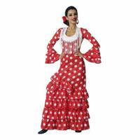Kostuums voor Volwassenen Rood (1 Onderdelen) - Maat: M/L - Maat: M/L