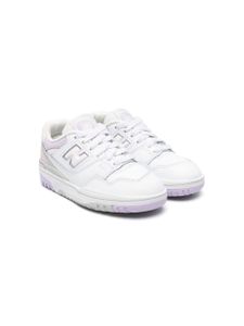 New Balance Kids baskets 550 en cuir artificiel - Blanc