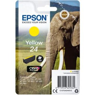Epson C13T24244022 4.6ml 360pagina's Geel inktcartridge