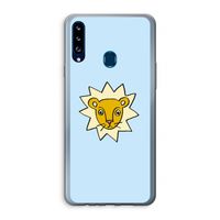 Kleine leeuw: Samsung Galaxy A20s Transparant Hoesje