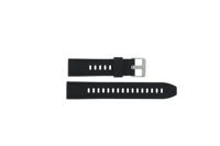 Horlogeband Universeel JD095 Silicoon Zwart 20mm