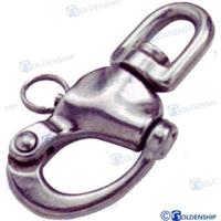 Mosquetones inox GS71210 - MOSQUETON DRIZA GIRATORIO L80