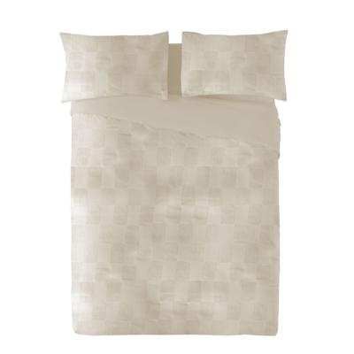 Dekbedovertrek Naturals ELBA Beige Bed van 135 (220 x 220 cm)