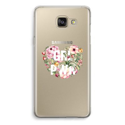GRL PWR Flower: Samsung Galaxy A5 (2016) Transparant Hoesje