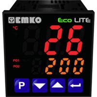 Emko ecoLITE.4.6.1R.0.0 Temperatuurregelaar Pt100, J, K, R, S, T, L -199 tot +999 °C Relais 5 A (l x b x h) 90 x 48 x 48 mm