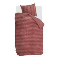 At Home by Beddinghouse Cosy Corduroy Dekbedovertrek 140 x 220 cm - Roze