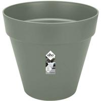 LOFT Urban Round Flower Pot - Plastic - Percé - Tank - met Casters - Ø40 - Green